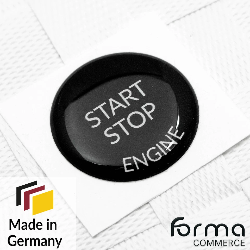 Start Stop Knopf Motor Taste für BMW 3 5 E90 E91 F32 F33 E60 E61 F02 Startknopf - Bild 3 von 4