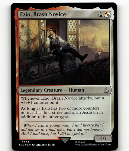 Custom Commander Deck ~ Assassins ~ Ezio Auditore da Firenze ~ 100 Card EDH  Deck | eBay