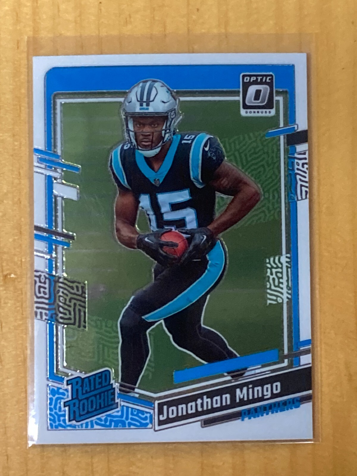 JONATHAN MINGO 2023 PANINI  DONRUSS OPTIC CAROLINA PANTHERS CARD #215