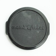 Mamiya/Sekor - 52mm - Black Plastic Snap-On Front Lens Cap - Japan