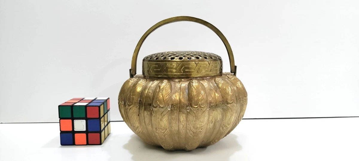 黄铜1850-1899 年中国香炉| eBay