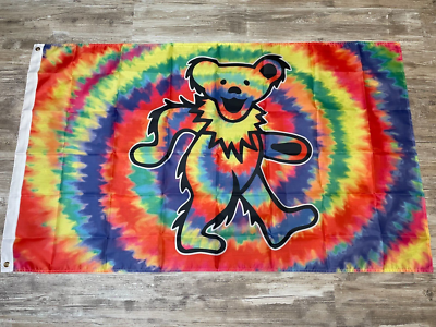Bonnet Collector Grateful Dead - Modèle Ours St.Stephen, Couleurs Vives, état Neuf