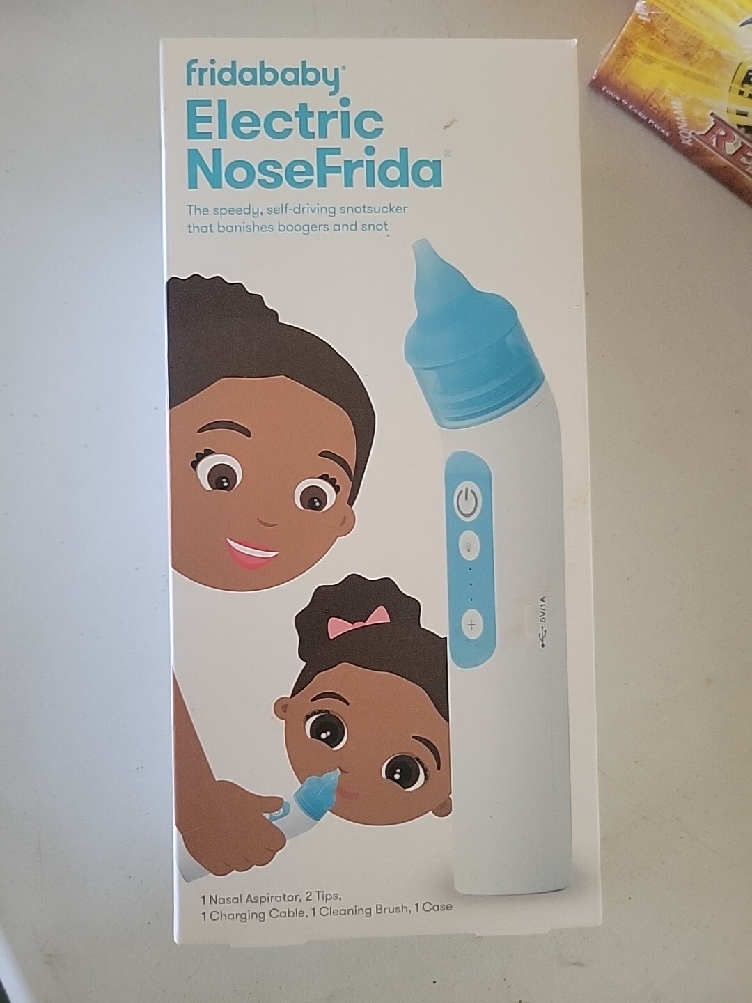 FridaBaby NoseFrida Electric Nasal Aspirator - White