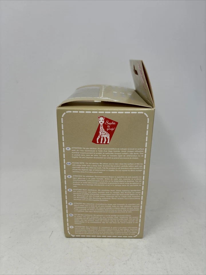 Vulli Gabin The Bear Rattle Kid's White Natural Rubber Teeth Toy 0+ Mo La Giraff - Image 4 of 4