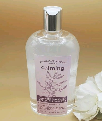 EveryDay Aromatherapy Calming Lavender Chamomile Body Wash & Foam Bath 28 fl New