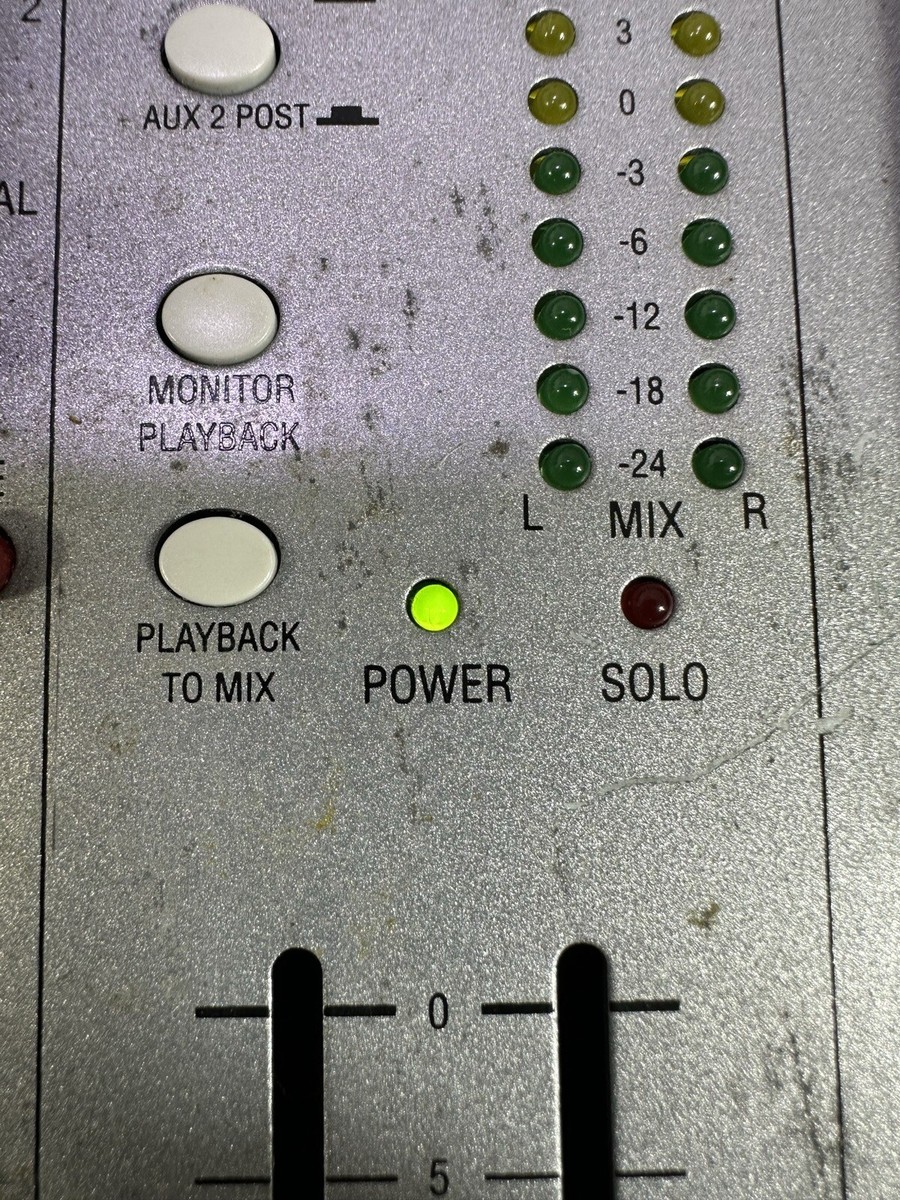 Soundcraft Spirit E8 Professional 8 Channel Analog Mixer | eBay