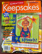 Creating Keepsakes Magazine - July 2003 - Vintage  NLA - NEW 