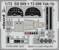 MW22 Eduard SS699 YAK-1B 1/72 Zoom Set For Arma Hobby