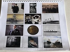It's Here! The 2024 Titanic & Olympic White Star Supply Co, Wall Calendar