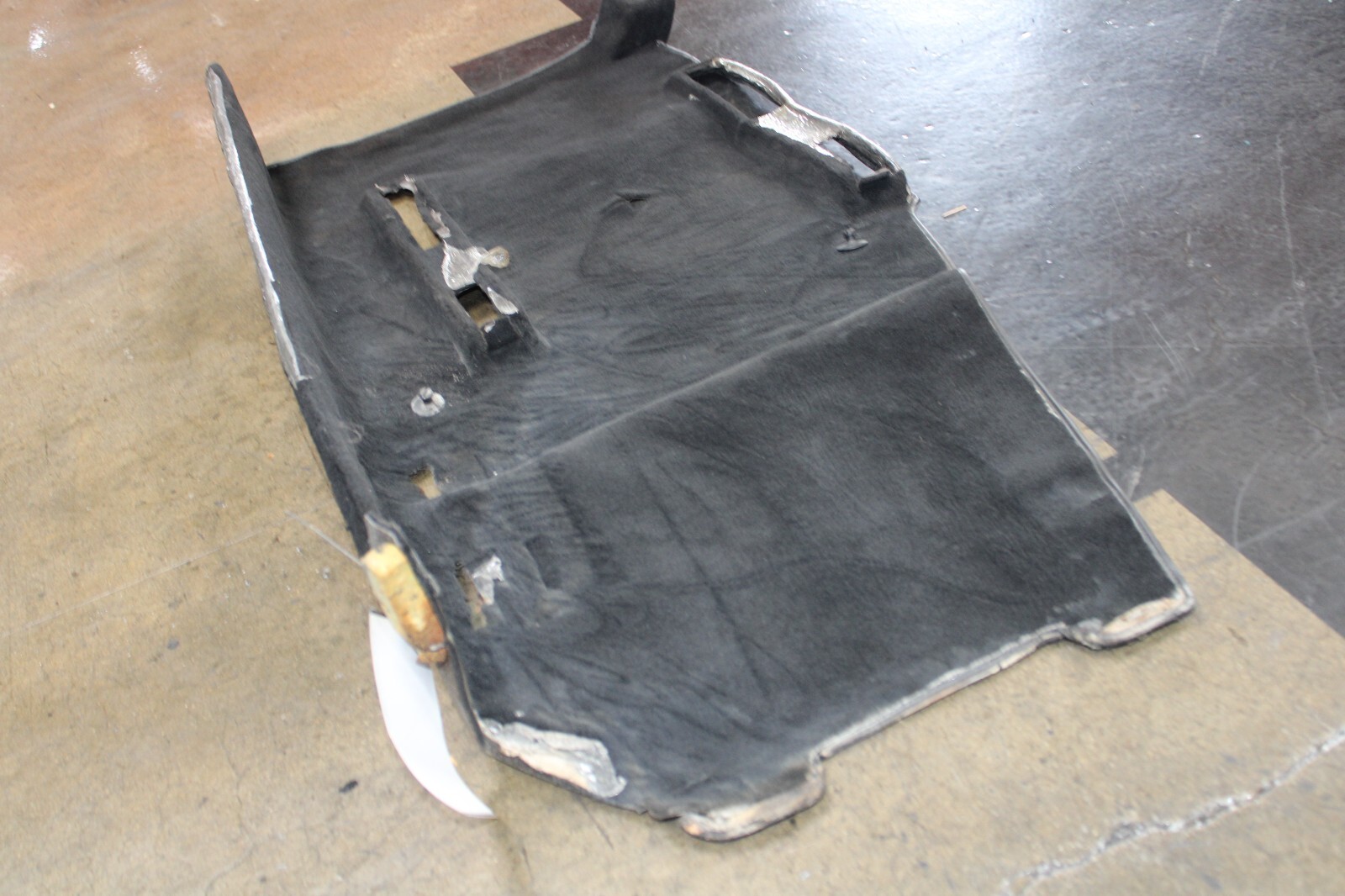 Ferrari 575, RH, Right, Front Carpet, Black, Used, P/N 66082590