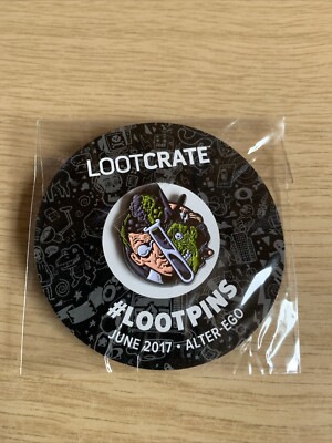 ALTER-EGO Pin Anstecker LOOT CRATE Lootpin 2017 Neu Sealed