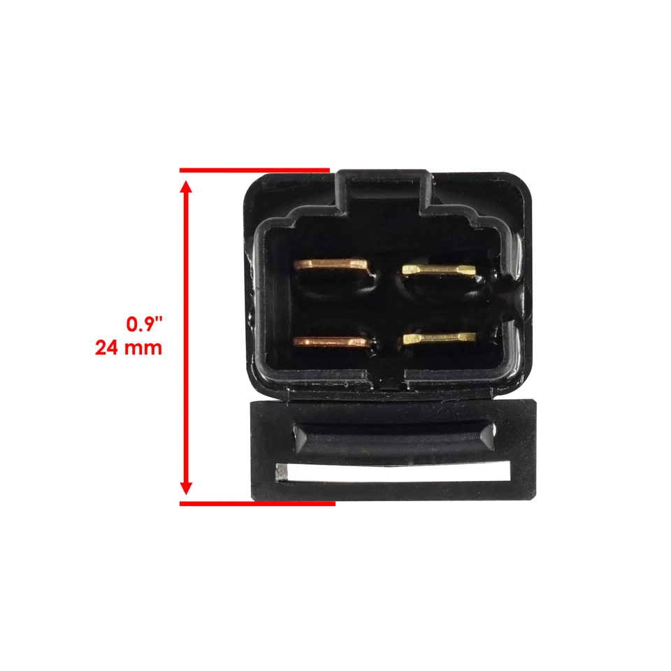 Solenoide relé de arranque para Yamaha Zuma 50 Cw50 89-1990 / Zuma 2 50 Cw50 97-2000 Foto 3 de 4