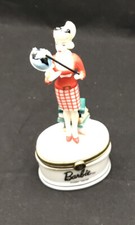 PHB BARBIE- STUDENT TEACHER THE NOSTALGIC SERIES-PORCELAIN HINGED BOX-MINT-HTF