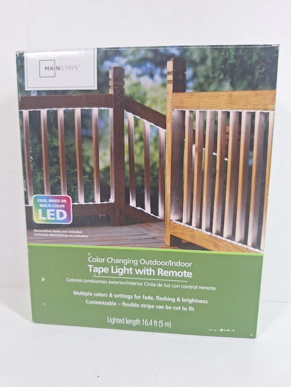 Commerical Electric 16 ft LED Color Changing Tape Light with Remote - Image 2 of 2