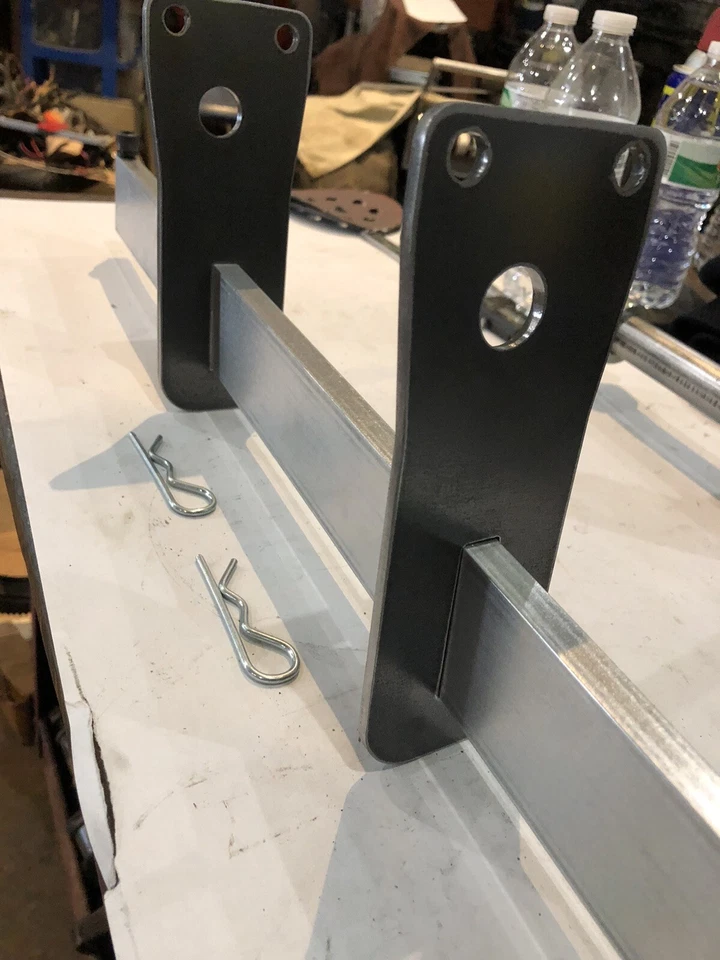 Cub Cadet Pulling Narrow Frame Mid-mount Suitcase Weight Rack With ~24” Crossbar - Image 2 of 4