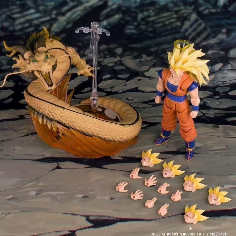 Dragon Blaster Super Saiyan Son Goku ssj3 Demoniacal Fit Action