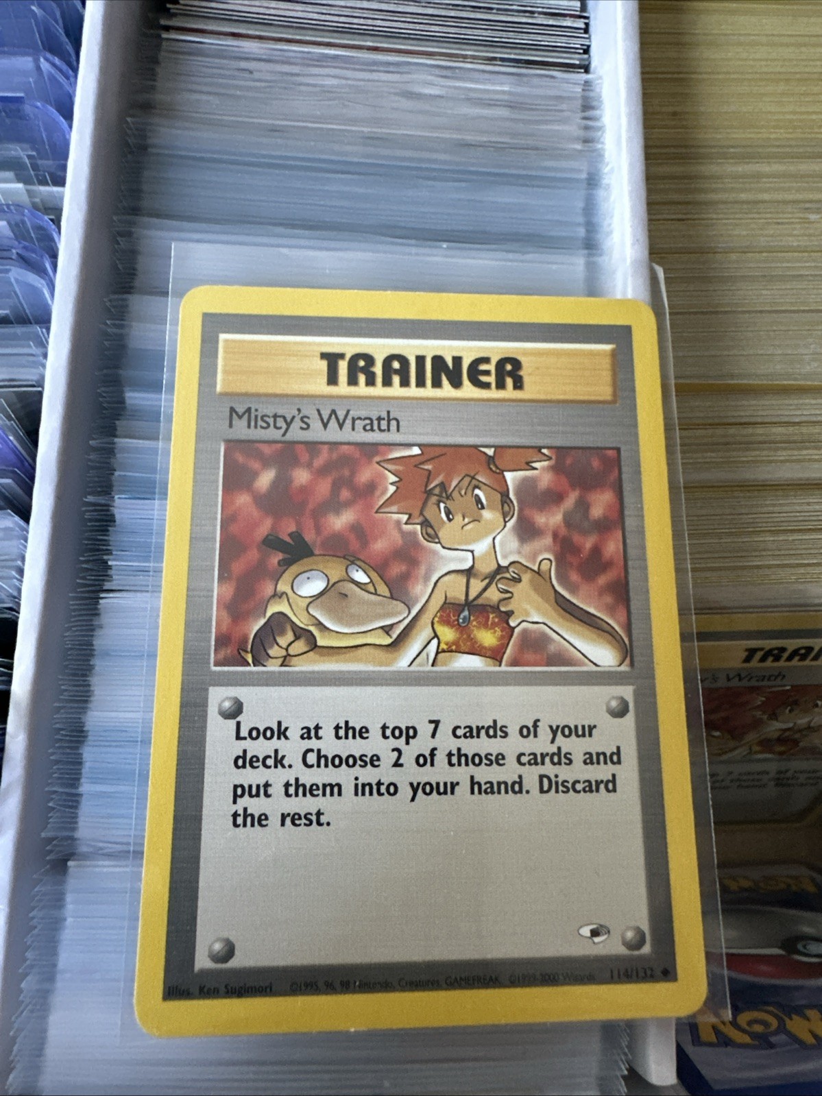 MISTY’S WRATH - Gym Heroes Set - 114/132 - Uncommon - Pokemon Card - NM
