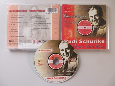RUDI SCHURIKE - Die Capri-Fischer CD Best Of Die Stimme eine Herrn