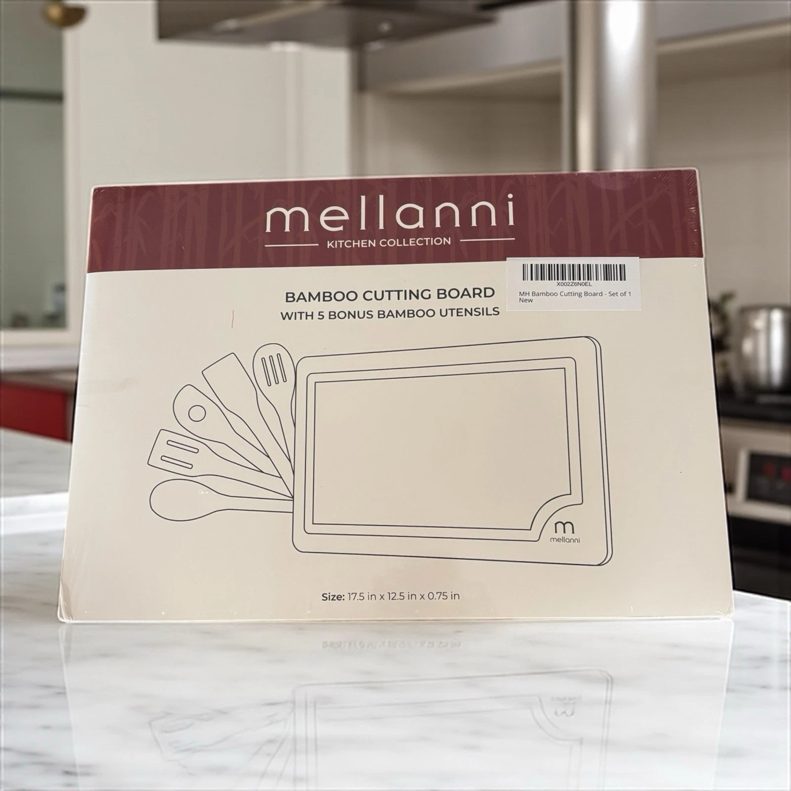 Premium Bamboo Cutting Boards Set: 3-Piece Eco-Friendly Chopping Board Set