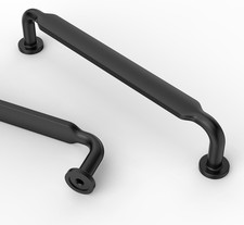 10 Pack 5 Inch Matte Black Kitchen Cabinet Handles, Cabinet Pulls