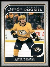 2021-22 Upper Deck O-Pee-Chee Glossy Rookies David Farrance Nashville Predators