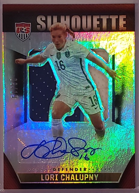 2015 USA Soccer National Team Prime Silhouette Signatures /19 Lori Chalupny Auto