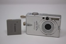 Canon PowerShot SD200 Digital ELPH 3.2MP Camera Silver Point Shoot Tested w/Batt