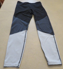 Old Navy Active Go Dry Fitted Women Jogging Casual Yoga Pants Size L Black Gray