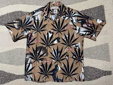 Wackomaria Men Vhtf Xl Wakomalia High Times Ghost Aloha Limited Edition Rare Mod