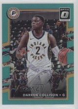2017-18 Panini Donruss Optic Aqua Prizm 25/25 Darren Collison #60 2ct