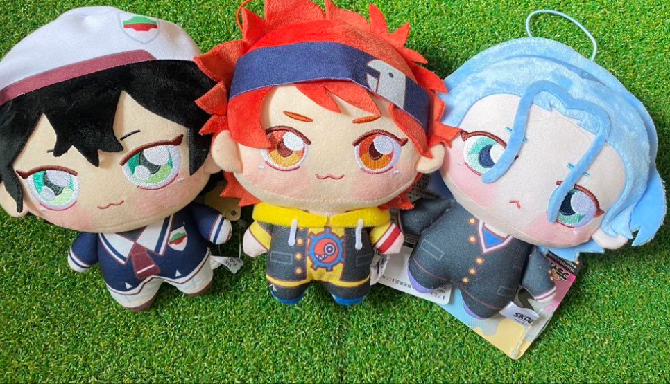 FuRyu SK8 the Infinity Choppinui Mini Plush Vol.1 Set of 3 Japan