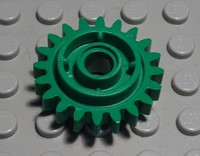 Lego Technic Zahnrad 20 ZäHne GrüN