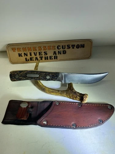 Rare { CRAFTMAN-USA } Knife And Sheath