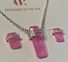 Bomb Party Ezra Simply Sets Necklace Earrings Pink Smithsonite Quartz Rbp6899 Bomb Party Ezra Simply Sets Necklace Earrings Pink Smithsonite Quartz Rbp6899