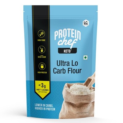 Lo! Foods Keto Atta 1kg | Ultra Low Carb Smart Flour | Dietitian Approved