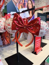 Disney Hallmark Holiday Ever After Minnie Mouse Ears Loungefly Headband New