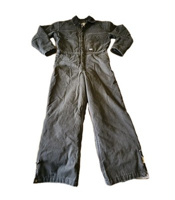 Walls Men's Size Large Insulated Heavy Duty Coverall Canvas Winter Wear Workwear