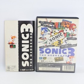 SONIC THE HEDGEHOG 3 Mega Drive Sega 1729 md