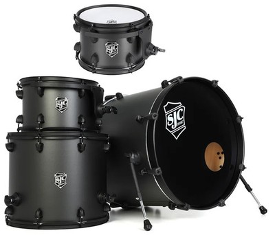 SJC Custom Drums Pathfinder Series 4-piece Shell Pack (Dual Rack Tom) - Galaxy
