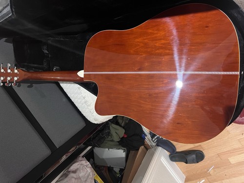 Esteban ALC-200 Acoustic-Electric Guitar Cutaway w/ Bag, Picks, Strings