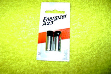 2 x Energizer A23 Battery 12Volt 23AE 21/23 23A 23GA 12v NEW SEALED