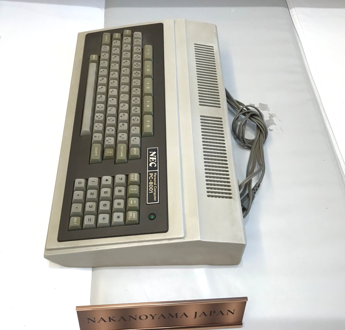 NEC PC-8001 Keyboard Vintage Personal Computer Retro PC Tested