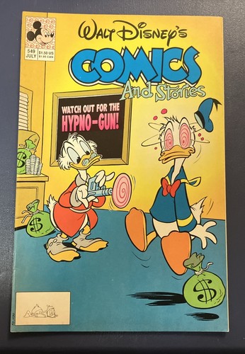 DISNEY COMICS PUBLICATION- WALT DISNEY'S COMICS AND STORIES #549