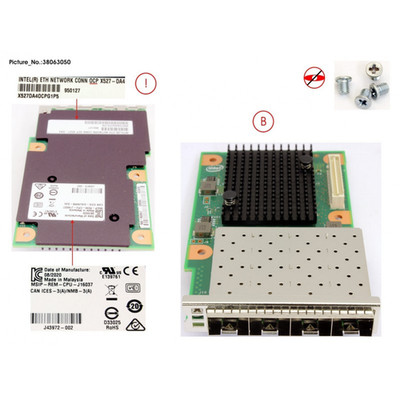 Fujitsu Intel X527-DA4 S26461-F3953-L411 OCP 4×10GbE Netzwerkadapter *NEU*