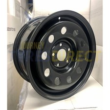 x4 16x7 BLACK MODULAR STEEL WHEELS 5x114.3 ET35 CB66.1 - VAUXHALL VIVARO