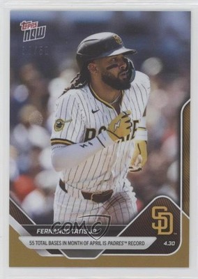 2025 Topps Now Gold Foil 35/50 Fernando Tatis Jr #120 0j81