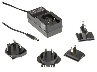 1Pcs GE40I18-P1J Wall Mount AC Adapters 39.6W 18V 2.2A Interchangeable plug