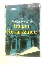 The Architecture of the Italian Renaissance (Peter Murray - 1963) (ID:67821)