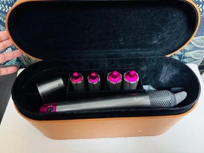 Dyson Airwrap Complete HS01 Hair Styler Tested Working w/ Attachments