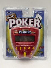 Radica 8020 Pocket Poker Handheld Electronic Game 50815313 